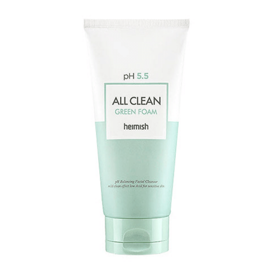 Pi 5 čistá pena pre čistiacu penu sa stáva "All Clean Green Foam 150ml od heimish pre čistiacu penu.